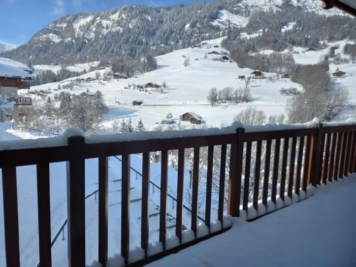 דירה פלומה Chalets Des Evettes- Appartement Vue Montagne צרפת